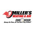 Miller's One Hour Heating & Air Conditioning logo