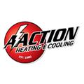 A-Action Heating and Cooling logo