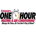 Extreme's One Hour Heating and Air Conditioning logo
