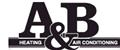 A&B Heating & Air Conditioning logo