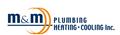 M&M Plumbing, Heating, Cooling logo