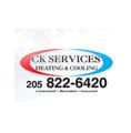 C K Services Heating & Cooling logo