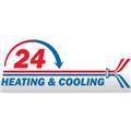 24 Heating & Cooling Inc logo