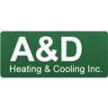 A&D Heating & Cooling Inc. logo