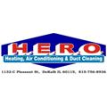 HERO Heating, Air Conditioning & Duct Cleaning logo