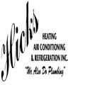 Hicks Heating, Air Conditioning, & Refrigeration, Inc logo